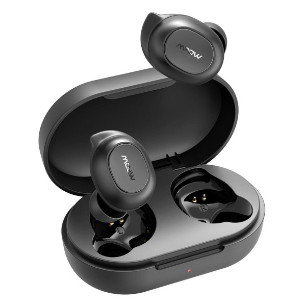 MPOW earphones με θήκη φόρτισης Mdots BH510A, True Wireless, μαύρα MPOW earphones με θήκη φόρτισης Mdots BH510A, True Wireless, μαύρα