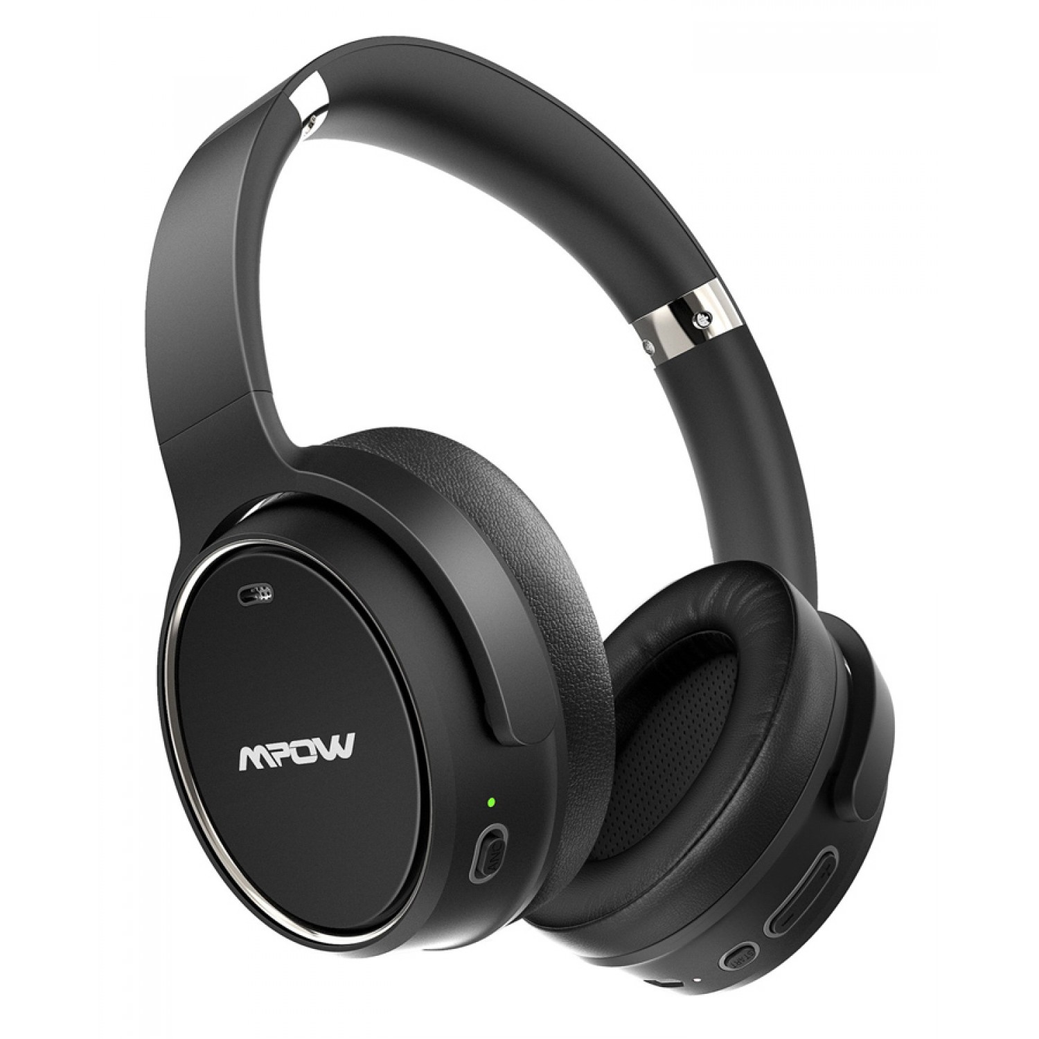MPOW headphones H19 BH329B, wireless & wired, ANC, BT 5.0, μαύρα