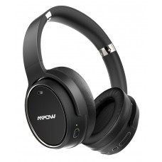 MPOW headphones H19 BH329B, wireless & wired, ANC, BT 5.0, μαύρα