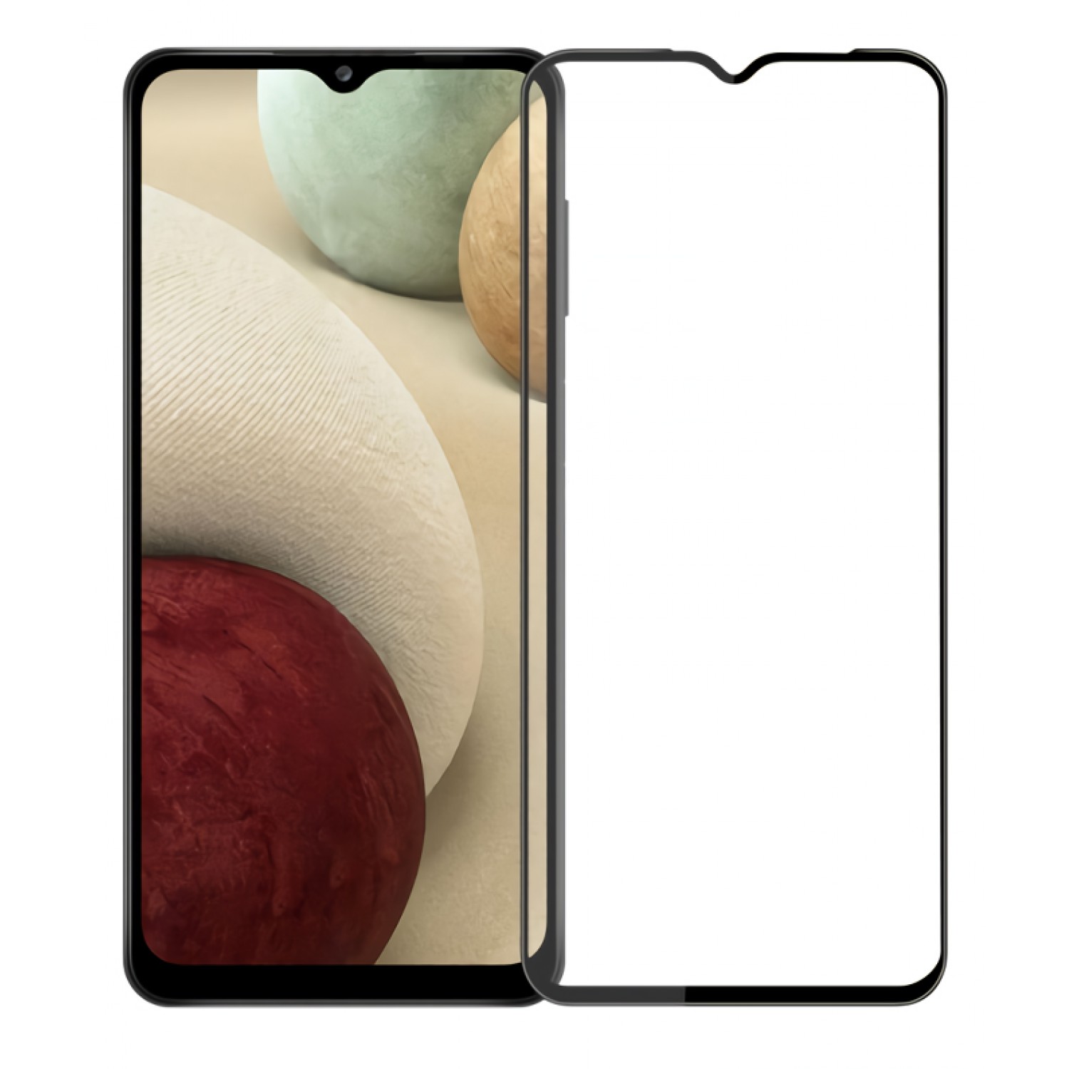 POWERTECH Tempered Glass 5D Full Glue TGC-0484 για Samsung A12, μαύρο POWERTECH Tempered Glass 5D Full Glue TGC-0484 για Samsung A12, μαύρο
