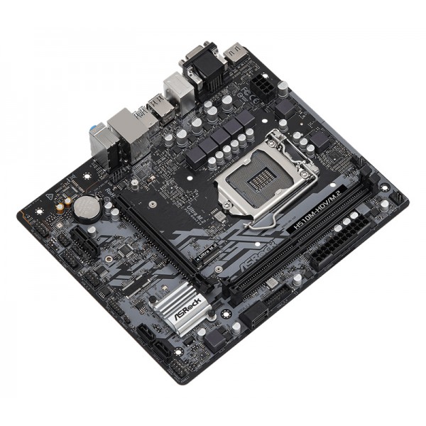 ASROCK μητρική H510M-HDV/M.2, 2x DDR4, s1200, USB 3.2, mATX ASROCK μητρική H510M-HDV/M.2, 2x DDR4, s1200, USB 3.2, mATX
