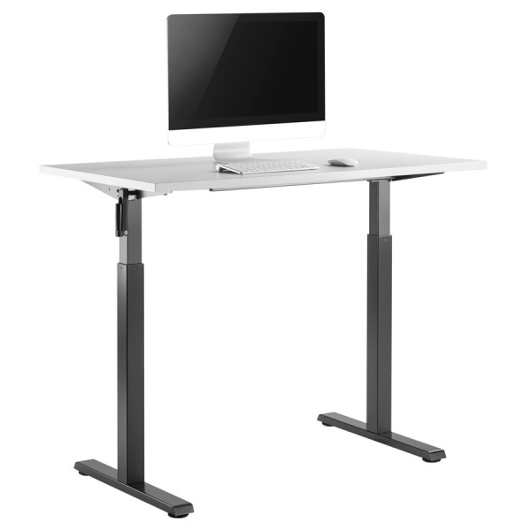 BRATECK βάση γραφείου N06-22D, ρυθμιζόμενη, μαύρο BRATECK βάση γραφείου N06-22D, ρυθμιζόμενη, μαύρο