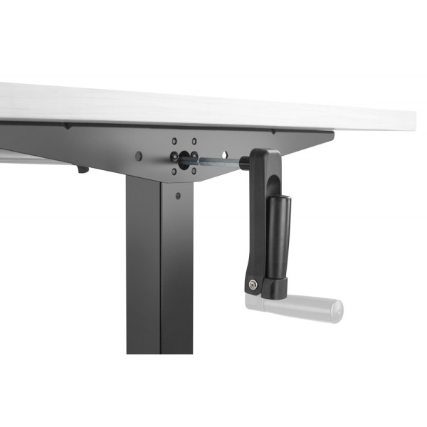 BRATECK βάση γραφείου N06-22D, ρυθμιζόμενη, μαύρο BRATECK βάση γραφείου N06-22D, ρυθμιζόμενη, μαύρο