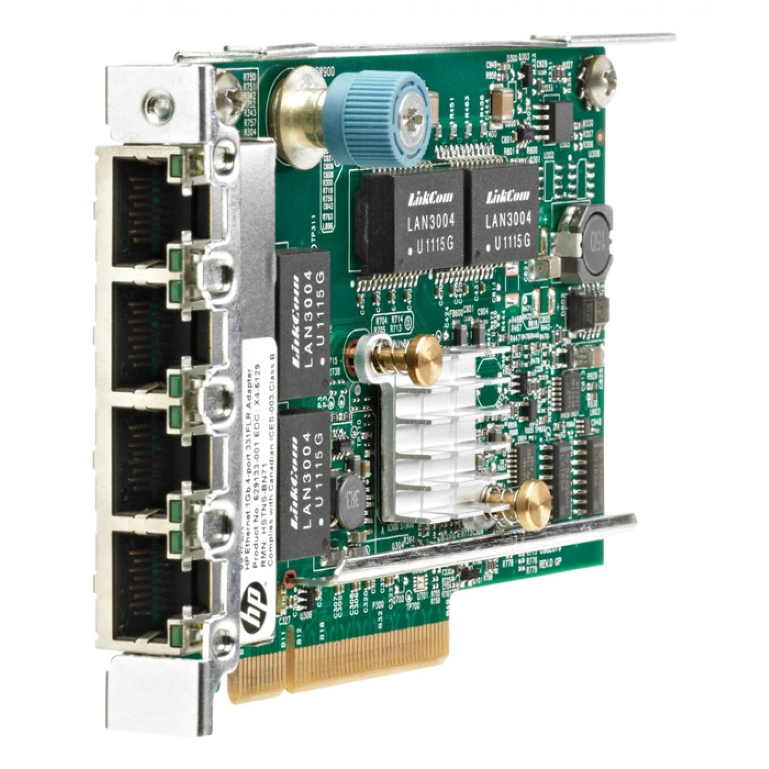 HP used network adapter 629133-002 331FLR, 1GB, 4-port