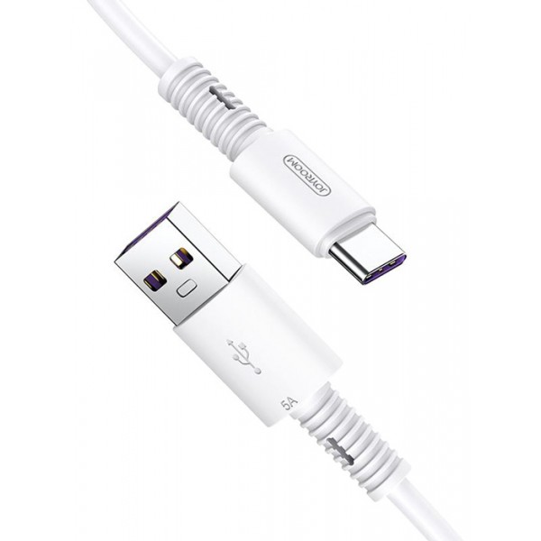 JOYROOM καλώδιο USB σε USB Type-C Thread Series S-M406, 5A, 1m, λευκό
