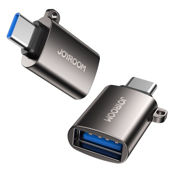JOYROOM αντάπτορας USB-C σε USB 3.0 S-H151, 5Gbps, γκρι JOYROOM αντάπτορας USB-C σε USB 3.0 S-H151, 5Gbps, γκρι