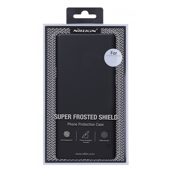 NILLKIN θήκη Super Frosted Shield για Xiaomi Redmi Note 10 5G, μαύρη NILLKIN θήκη Super Frosted Shield για Xiaomi Redmi Note 10 5G, μαύρη