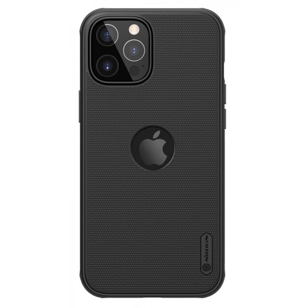 NILLKIN θήκη Super Frosted Shield για Apple iPhone 12/12 Pro, μαύρη NILLKIN θήκη Super Frosted Shield για Apple iPhone 12/12 Pro, μαύρη