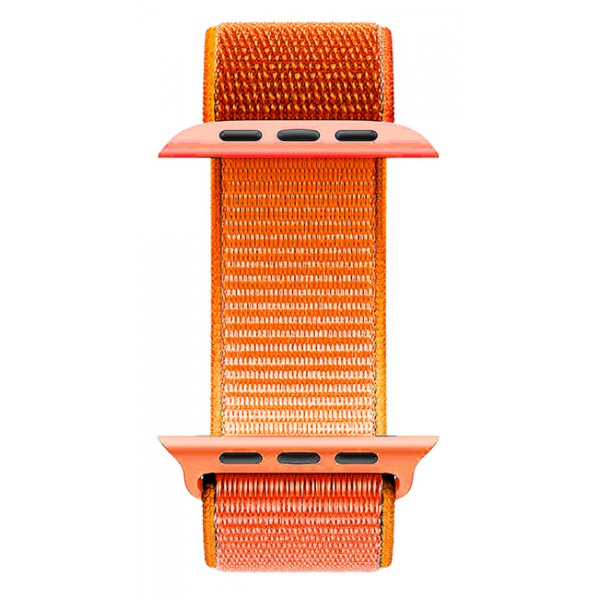 ROCKROSE nylon weave band Caveman για Apple Watch 42/44mm, πορτοκαλί ROCKROSE nylon weave band Caveman για Apple Watch 42/44mm, πορτοκαλί