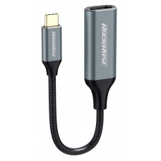 ROCKROSE αντάπτορας USB Type-C σε HDMI Infinity H, 4K, γκρι