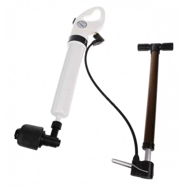 Συσκευή απόφραξης σωληνώσεων HX-004-001, με μανόμετρο, 3x κεφαλές Συσκευή απόφραξης σωληνώσεων HX-004-001, με μανόμετρο, 3x κεφαλές