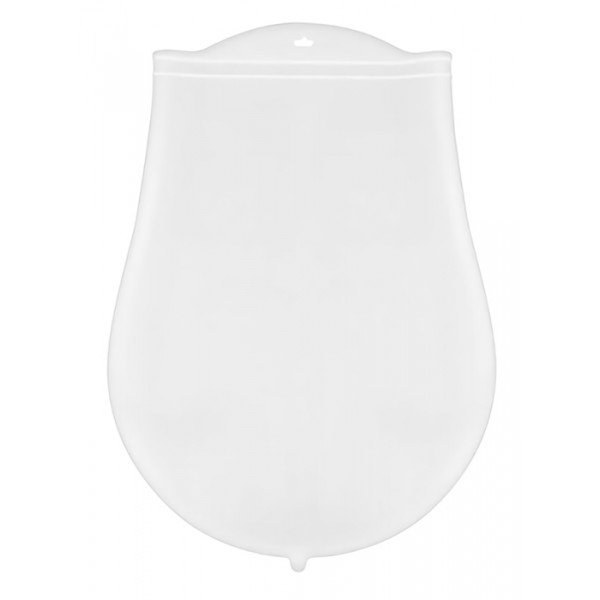 Επαναχρησιμοποιούμενη σακούλα σιλικόνης για ζύμωση HUH-0009, διάφανη