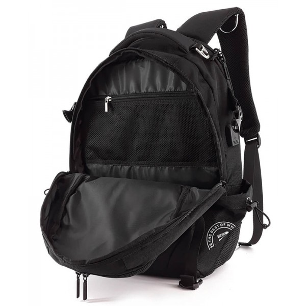 MARK RYDEN τσάντα πλάτης MR5783, με θήκη laptop 15.6", 22L, μαύρη