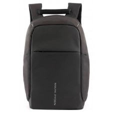 MARK RYDEN τσάντα πλάτης MR5815, με θήκη laptop 15.6", 15L, μαύρη