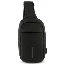 MARK RYDEN τσάντα crossbody MR5898, θήκη tablet 9.7", αδιάβροχη, μαύρη