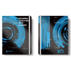 SADES τετράδιο σημειώσεων 10th Anniversary SA-NOTE, μαύρο