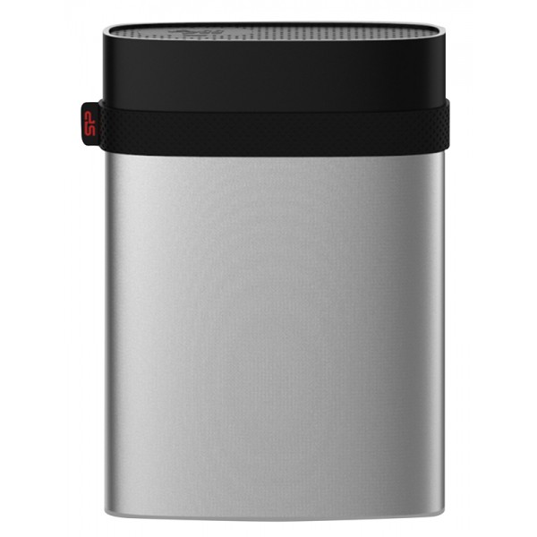 SILICON POWER εξωτερικός HDD Armor A85, 4TB, USB 3.1, ασημί