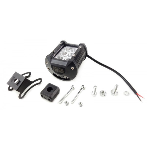 AMIO LED προβολέας οχημάτων AWL17, IP67, 9-36V, 18W, 95x77mm, μαύρος AMIO LED προβολέας οχημάτων AWL17, IP67, 9-36V, 18W, 95x77mm, μαύρος