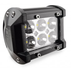 AMIO LED προβολέας οχημάτων AWL17, IP67, 9-36V, 18W, 95x77mm, μαύρος