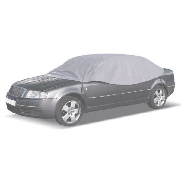 CARPASSION κουκούλα αυτοκινήτου CP58137, 265x125x68cm, γκρι