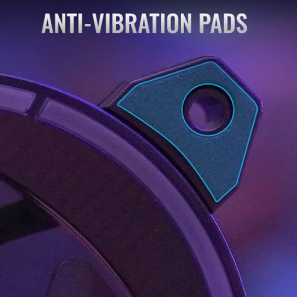 AEROCOOL LED ανεμιστήρας ASTRO-12, 6-pin connector, 120mm, ARGB