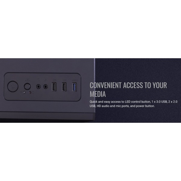 AEROCOOL PC case mid tower SHARD-G, 194x444x423.5mm, 4x RGB fan, μαύρο AEROCOOL PC case mid tower SHARD-G, 194x444x423.5mm, 4x RGB fan, μαύρο