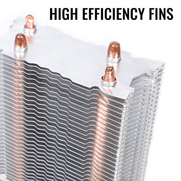 AEROCOOL ψύκτρα VERKHO-2-DUAL, 2x fan, 2300rpm, 27dBA, 59.6CFM AEROCOOL ψύκτρα VERKHO-2-DUAL, 2x fan, 2300rpm, 27dBA, 59.6CFM