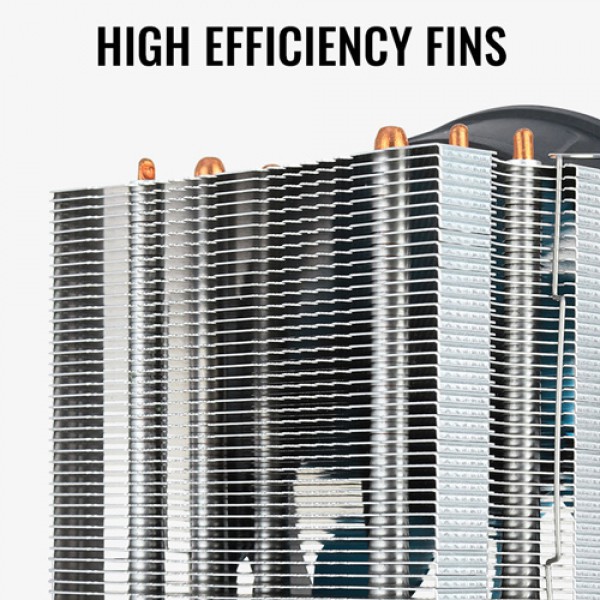 AEROCOOL ψύκτρα VERKHO-3-PLUS, 2000rpm, 26.7dBA, 55.6CFM AEROCOOL ψύκτρα VERKHO-3-PLUS, 2000rpm, 26.7dBA, 55.6CFM