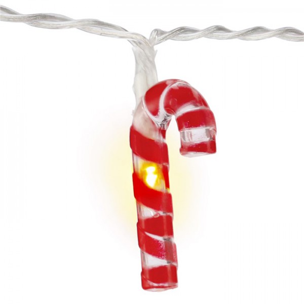 GOOBAY LED λαμπάκια με candy canes 58117, 3000K, 1.2m, 5lm, 10 LEDs GOOBAY LED λαμπάκια με candy canes 58117, 3000K, 1.2m, 5lm, 10 LEDs