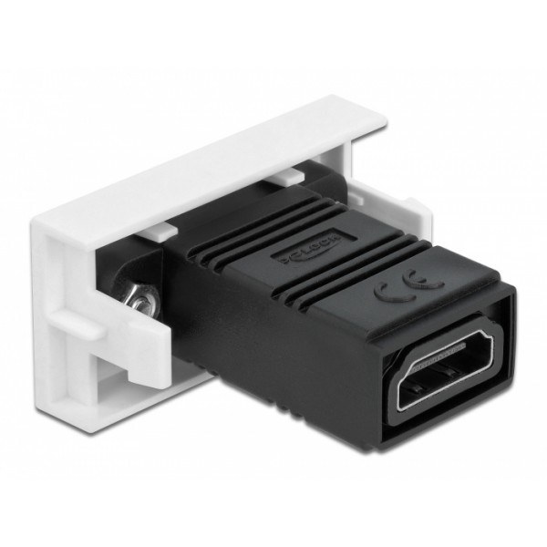 DELOCK module HDMI Easy 45 81303, 4K, 22.5x45mm, λευκό DELOCK module HDMI Easy 45 81303, 4K, 22.5x45mm, λευκό