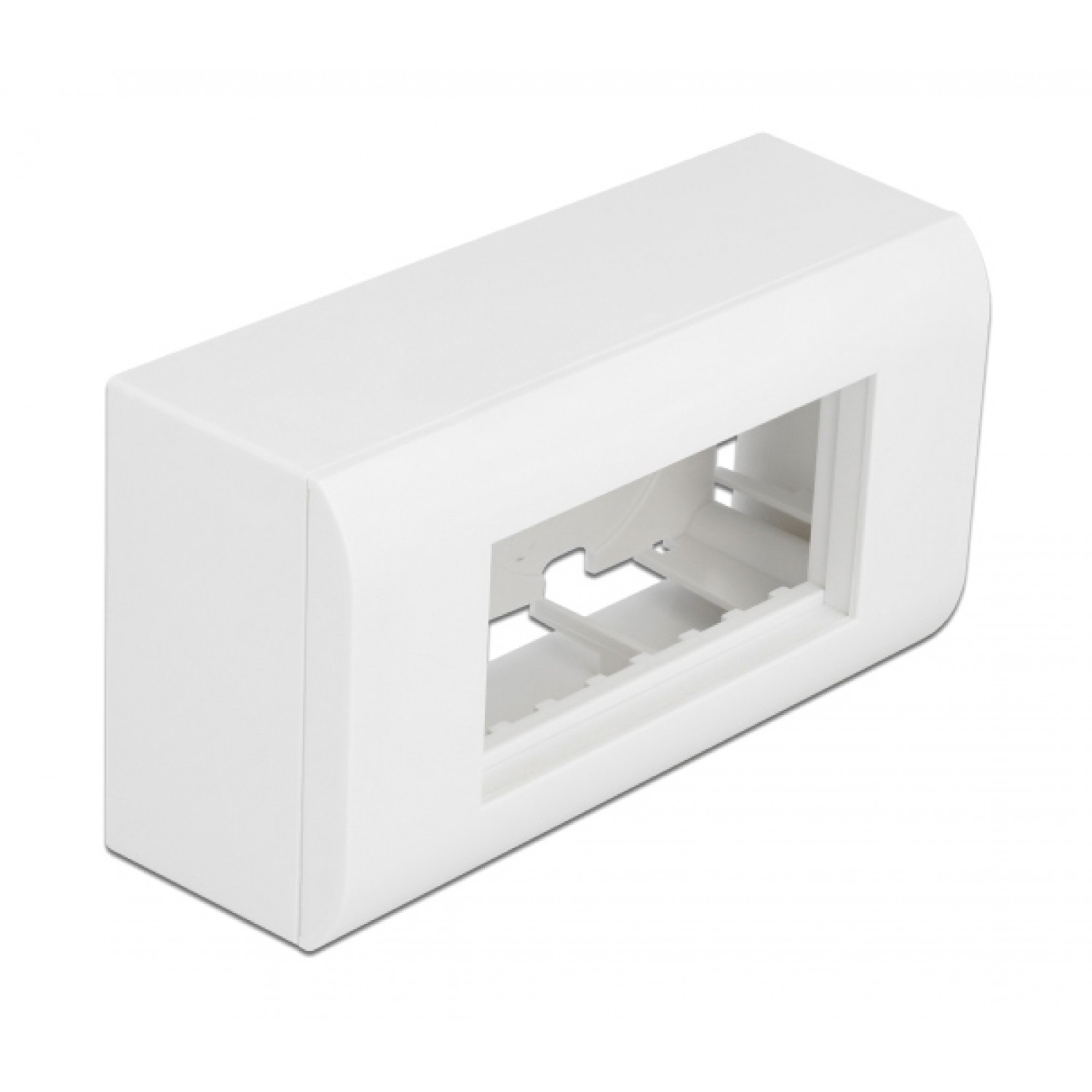 DELOCK επιτοίχιο περίβλημα για modules Easy 45 81333, 152x82mm, λευκό DELOCK επιτοίχιο περίβλημα για modules Easy 45 81333, 152x82mm, λευκό