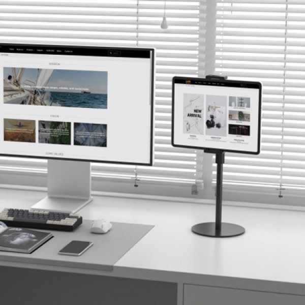 BRATECK βάση για smartphone & tablet TBS01-1, ρυθμιζόμενη, μαύρη