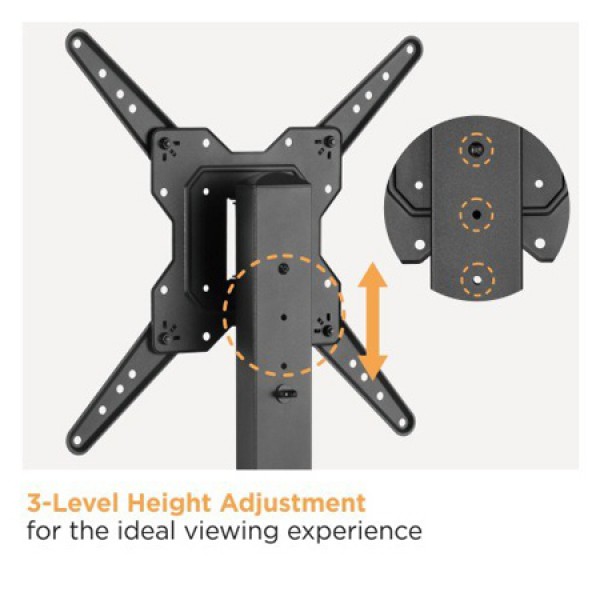 BRATECK επιτραπέζια βάση LDT03-23MA για τηλεόραση 23"-55", έως 40kg BRATECK επιτραπέζια βάση LDT03-23MA για τηλεόραση 23"-55", έως 40kg