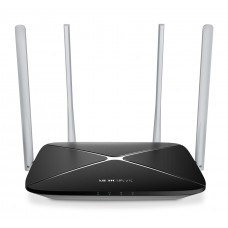 MERCUSYS Gigabit Router AC12, Wi-Fi 1200Mbps AC1200, Dual Band, Ver. 2.0