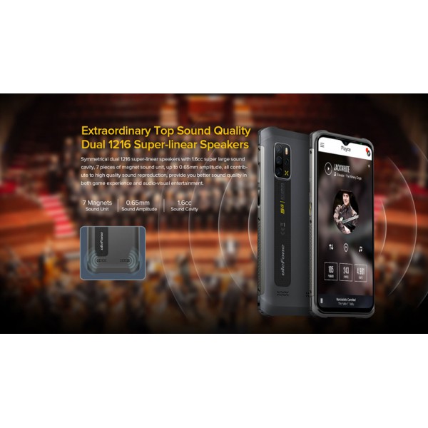 ULEFONE smartphone Armor 12 5G, IP68/IP69K, 6.52", 8/128GB, 5180mAh ULEFONE smartphone Armor 12 5G, IP68/IP69K, 6.52", 8/128GB, 5180mAh