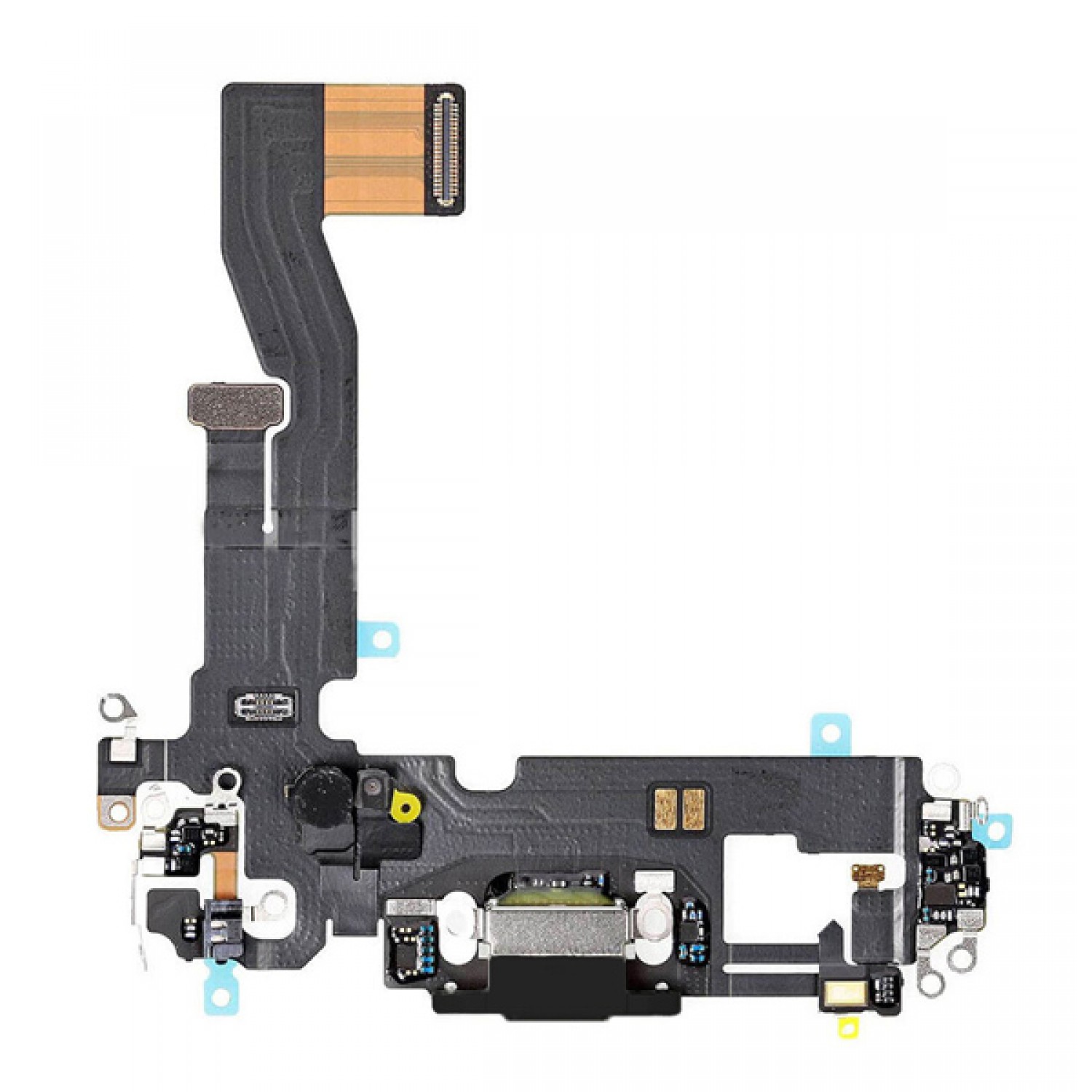 Καλώδιο Flex charging port SPIP11-0016 για iPhone 12 Pro, μαύρο