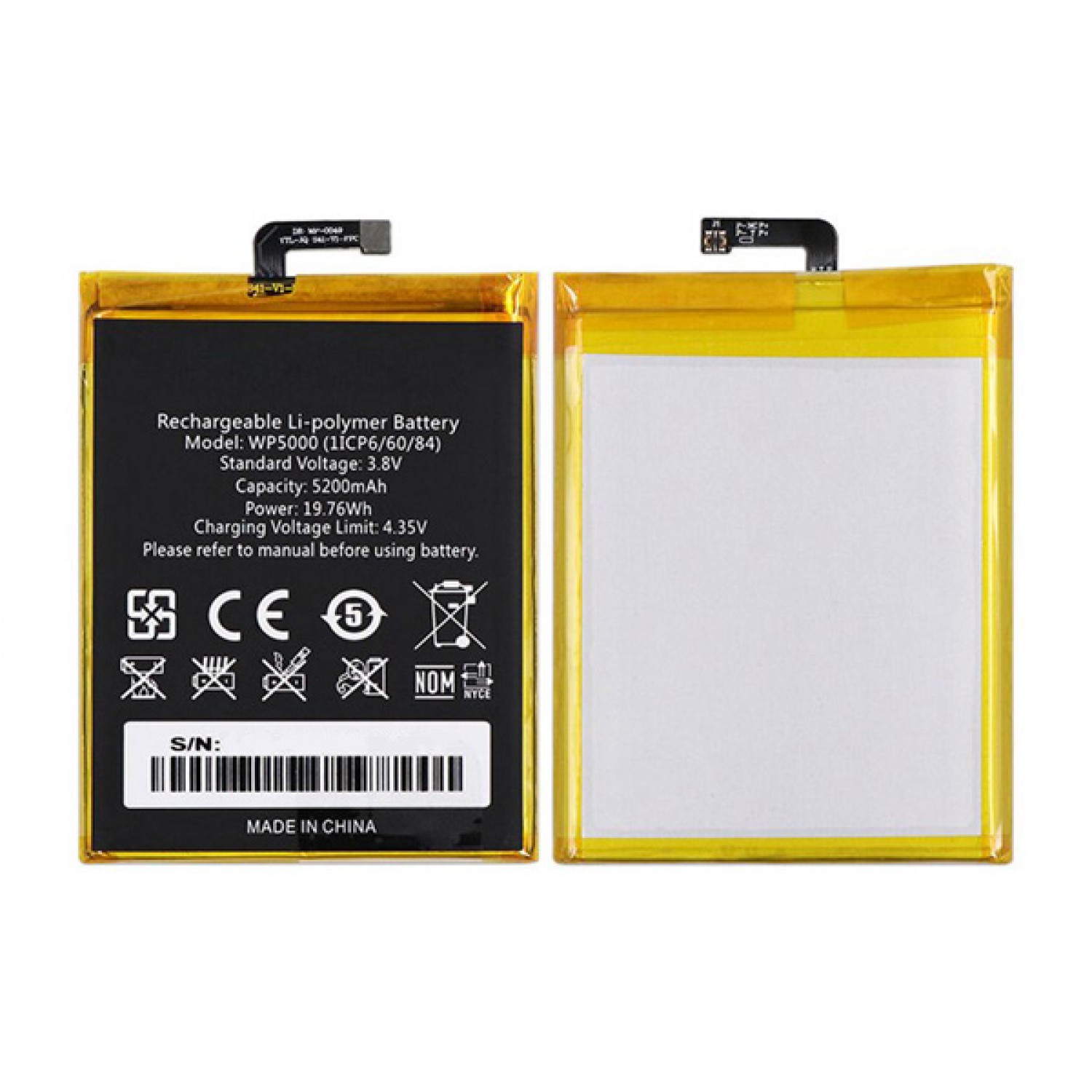 OUKITEL μπαταρία για smartphone WP5000