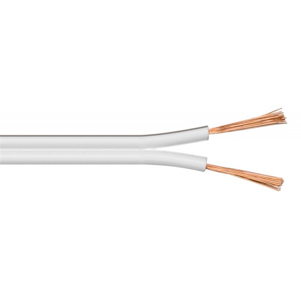 GOOBAY καλώδιο ήχου 2x 0.35 mm² 59370, CU, 10m, λευκό GOOBAY καλώδιο ήχου 2x 0.35 mm² 59370, CU, 10m, λευκό