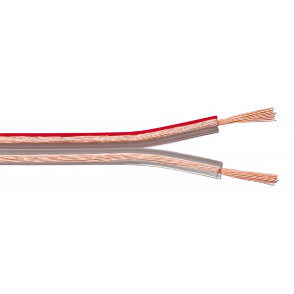 GOOBAY καλώδιο ήχου 2x 0.35 mm² 59371, CU, 10m, διάφανο GOOBAY καλώδιο ήχου 2x 0.35 mm² 59371, CU, 10m, διάφανο