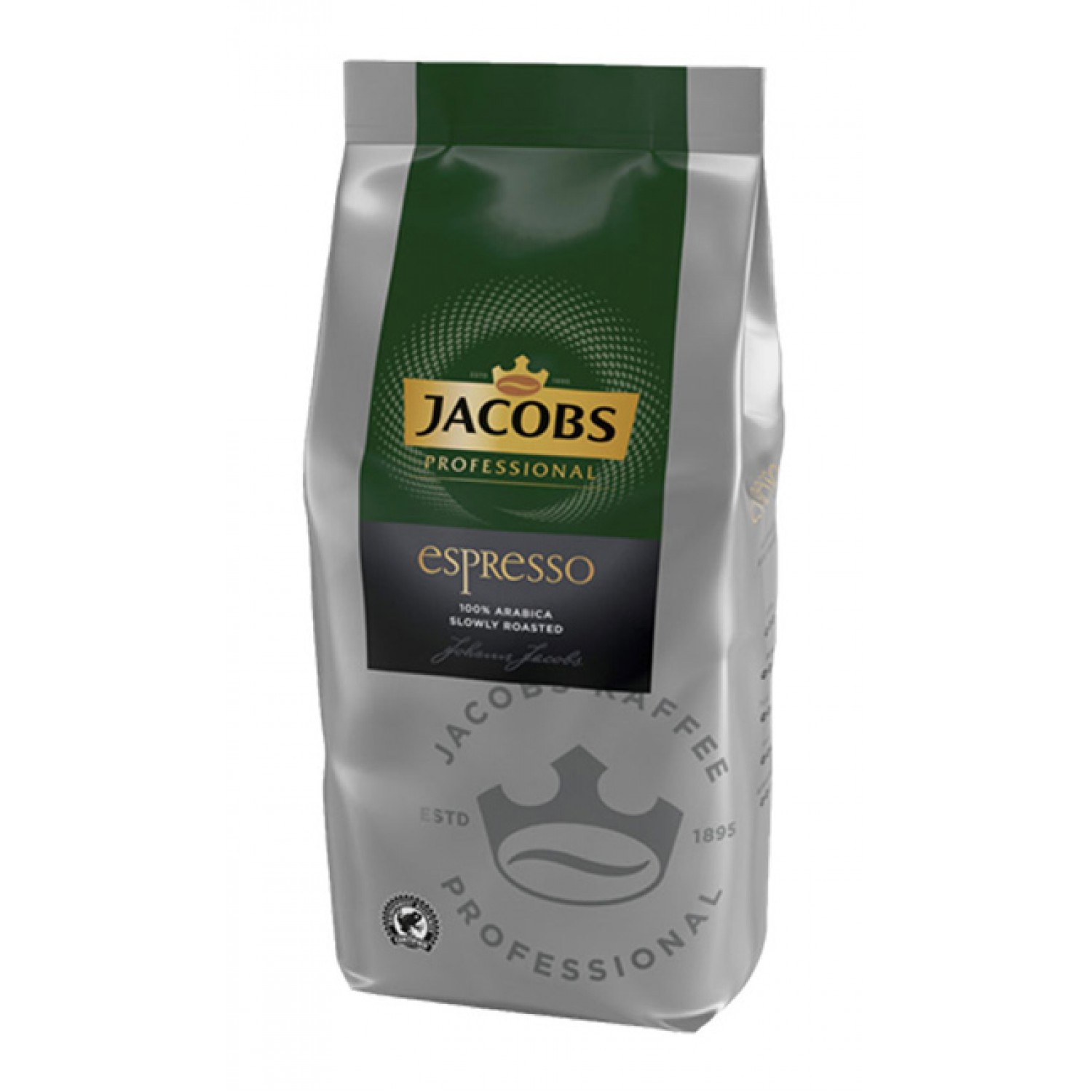 JACOBS καφές espresso 100% Arabica, slowly roasted, 1kg σε κόκκους JACOBS καφές espresso 100% Arabica, slowly roasted, 1kg σε κόκκους