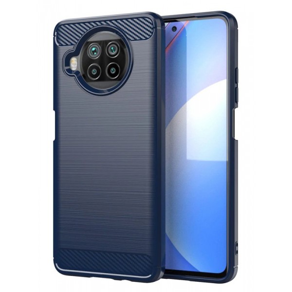 POWERTECH Θήκη Carbon MOB-1655 για Xiaomi Mi 10T Lite, μπλε
