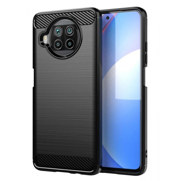 POWERTECH Θήκη Carbon MOB-1654 για Xiaomi Mi 10T Lite, μαύρη