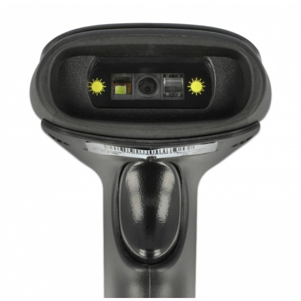 DELOCK barcode scanner 1D & 2D 90562, 2.4 GHz/Bluetooth/USB, μαύρο