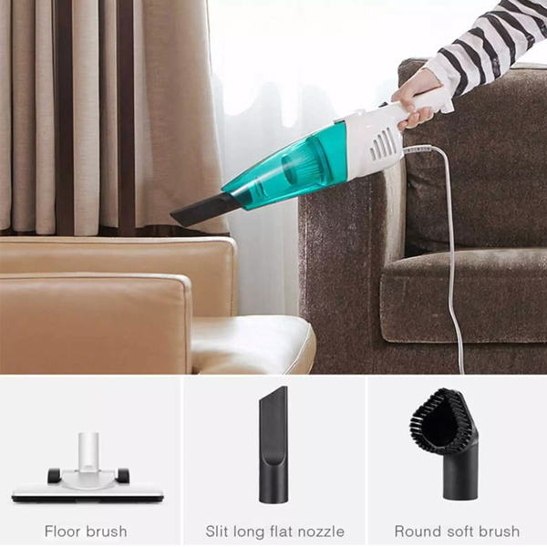 DEERMA ηλεκτρική σκούπα DX118C, 600W, 1.2L, 82dB, 15kPa, λευκή DEERMA ηλεκτρική σκούπα DX118C, 600W, 1.2L, 82dB, 15kPa, λευκή