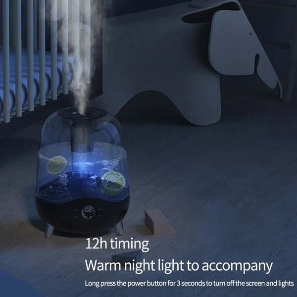 DEERMA υγραντήρας F327W, με χρονοδιακόπτη, 5L, μαύρος