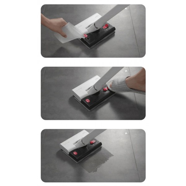 DEERMA φορητή ηλεκτρική σκούπα VC01 Max, 100W, 0.6L, 78dB, 12kPa, λευκή