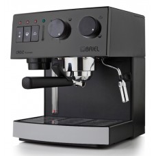BRIEL μηχανή espresso ES62A, 19 bar, μαύρη