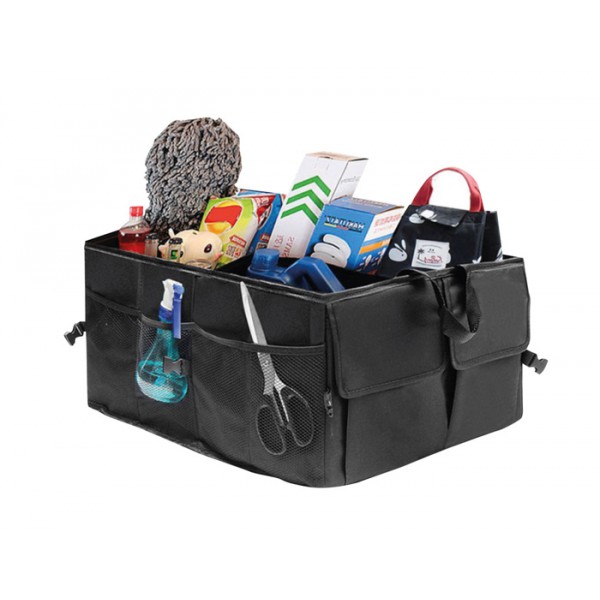 AMIO θήκη οργάνωσης αυτοκινήτου 02596, 55x38x26cm, μαύρη AMIO θήκη οργάνωσης αυτοκινήτου 02596, 55x38x26cm, μαύρη