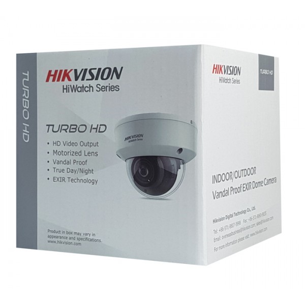 HIKVISION HIWATCH υβριδική κάμερα HWT-D323-Z, 2.7-13.5mm 2MP, IP66, IK10 HIKVISION HIWATCH υβριδική κάμερα HWT-D323-Z, 2.7-13.5mm 2MP, IP66, IK10