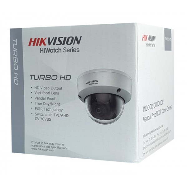 HIKVISION HIWATCH υβριδική κάμερα HWT-D340-VF, 2.8-12mm, 4MP, IP66, IK10 HIKVISION HIWATCH υβριδική κάμερα HWT-D340-VF, 2.8-12mm, 4MP, IP66, IK10